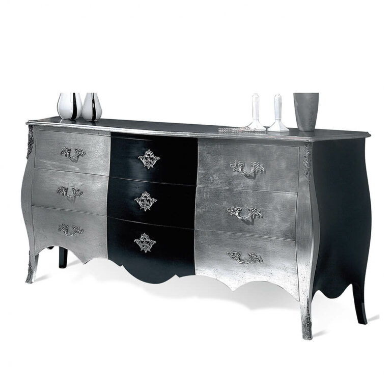 Buffet GALA Classique Chic Merisier Et Laque VAZARD Home