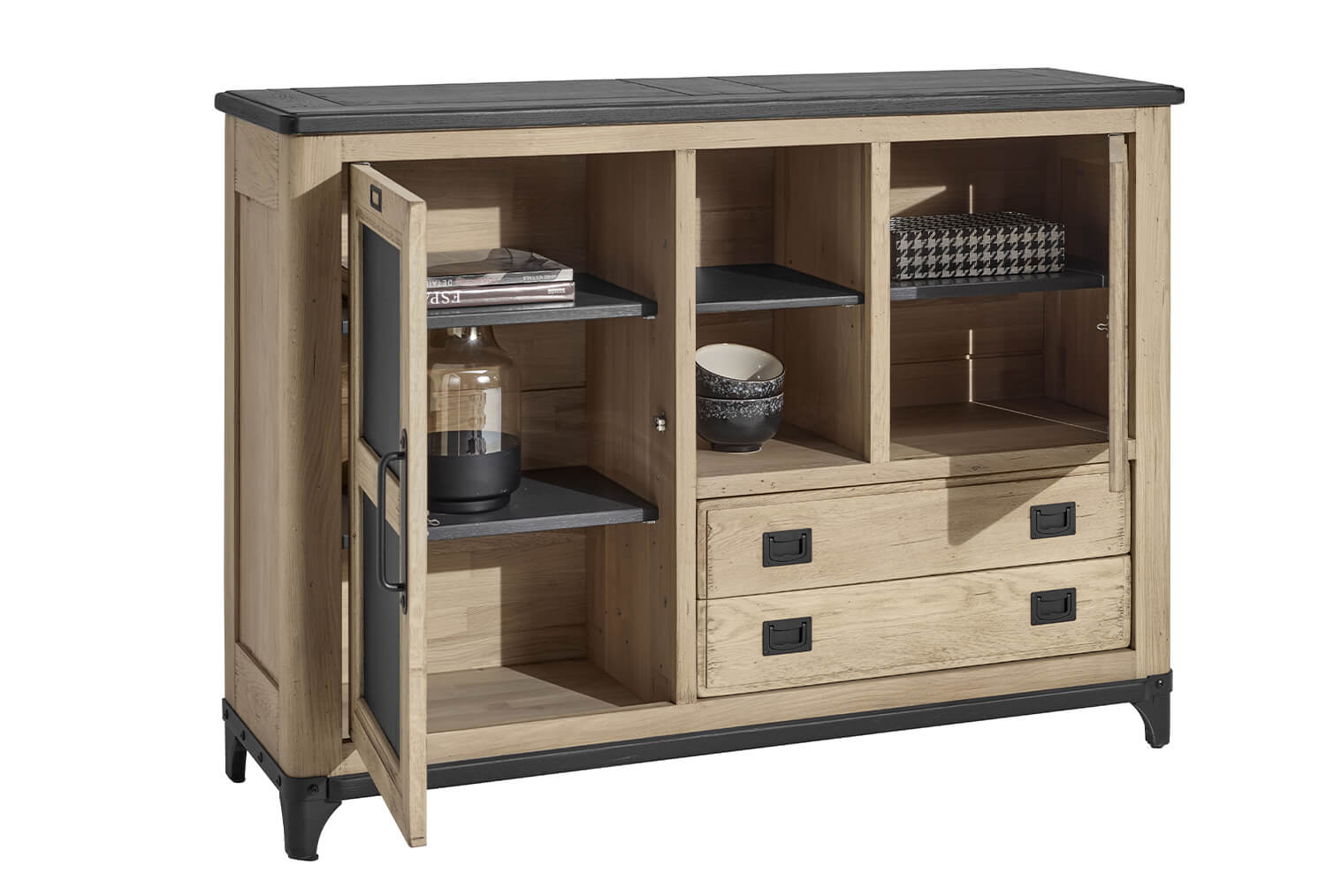 Buffet Haut Indus Ch Ne Rustique Vazard Home