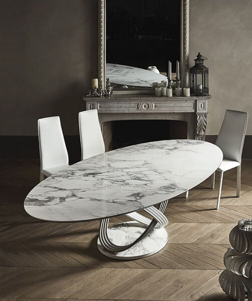 Table ovale FUSION | Vazard